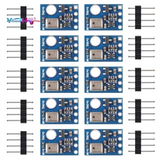 โมดูลเซนเซอร์วัดอุณหภูมิ และความชื้น ดิจิทัล AHT10 I2C ความแม่นยําสูง แบบเปลี่ยน SHT20 10 ชิ้น