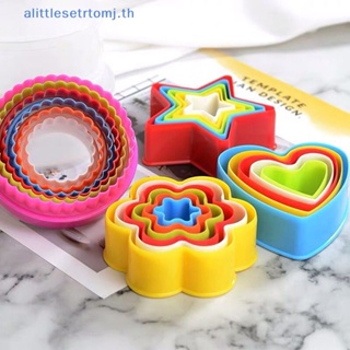 Alittlese แม่พิมพ์พลาสติก สําหรับตัดคุกกี้ บิสกิต เค้ก ฟองดองท์ DIY 1 ชุด