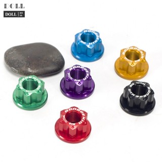 ⭐24H SHIPING ⭐Bike Wheel Axle Nut Nut Purple Rear Wheel Red Wheel Axle Aluminum Alloy Black