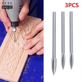 ⭐24H SHIPING ⭐Wood Carving Tool 3PCS Carbide Grinding Tool High Speed Steel Wood Carving