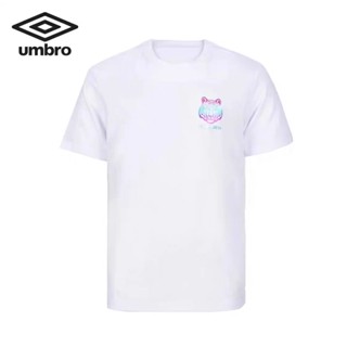 Umbro/umbro เสื้อยืดแขนสั้นลําลอง ลายหัวเสือ แฟชั่นสําหรับผู้ชาย และผู้หญิง เหมาะกับการเล่นกีฬา