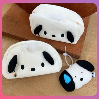 Creative Cartoon Pochacco Plush Pencil Case Sanrio Girl Heart Niche Student Storage Pencil Box School Student Gift Supplies Office Home Tools [COD]