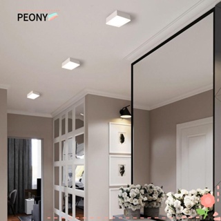 Peonypavilion โคมไฟติดผนัง LED ทรงสี่เหลี่ยม สไตล์โมเดิร์น สร้างสรรค์ สําหรับตกแต่งบ้าน ห้องนอน