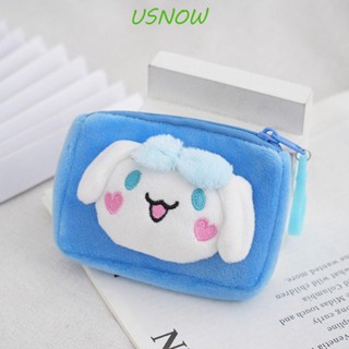 Usnow กระเป๋าสตางค์ ขนาดใหญ่ จุของได้เยอะ รูปตุ๊กตา Kuromi Cinnamoroll เหมาะกับของขวัญคริสต์มาส สําหรับผู้หญิง