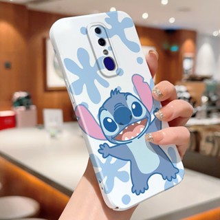 เคสโทรศัพท์มือถือแบบแข็ง กันกระแทก ลายการ์ตูน Stitch น่ารัก สําหรับ OPPO Find X3 Pro X5 Pro F19 Pro Reno5 Pro 7 Pro 8 Pro Reno6