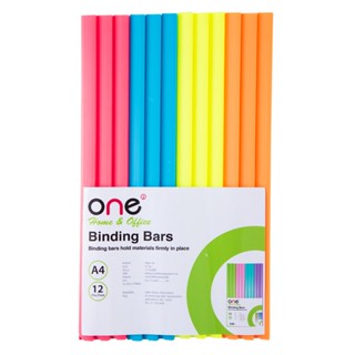 ONE สันรูด 5 มม. คละสีทึบ (แพ็ค12อัน)