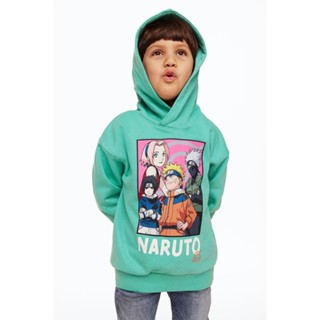 H&amp;M  Boy Oversized print-motif hoodie 1117541_1