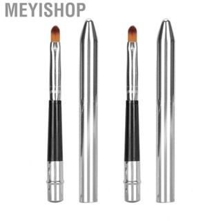 Meyishop Lip Brush Aluminum Material Retractable Style Ergonomic