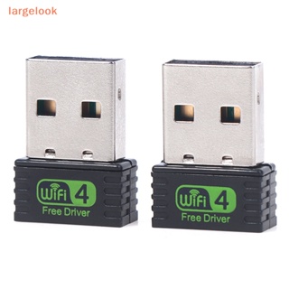 [largelook] อะแดปเตอร์รับสัญญาณเครือข่ายไร้สาย USB Wifi 802.11N MT7601 150Mbps สําหรับคอมพิวเตอร์ แล็ปท็อป