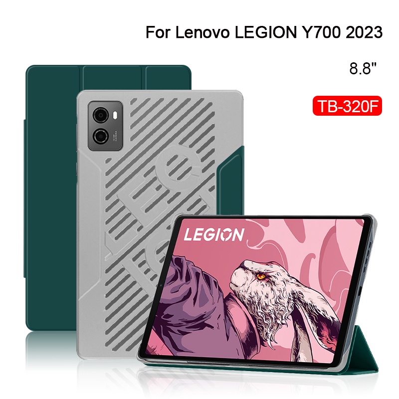 เคสแท็บเล็ต แบบฝาพับอัจฉริยะ บางพิเศษ สําหรับ Lenovo Legion Y700 8.8 นิ้ว 2023 TB-320F Legion 2nd Gen Game Tablet 8.8 นิ้ว