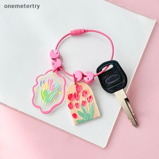 Onem พวงกุญแจอะคริลิค จี้การ์ตูนน่ารัก แฮนด์เมด DIY สําหรับตกแต่งกระเป๋า เสื้อผ้า