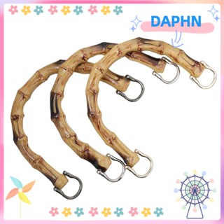 Daphs หูหิ้วกระเป๋า แบบไม้ไผ่ พร้อมหัวเข็มขัด และสายคล้องไหล่