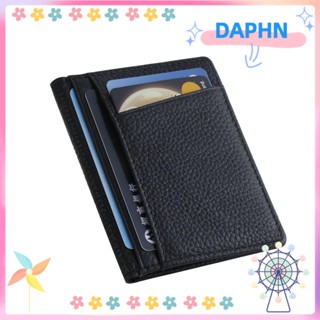 Daphs กระเป๋าสตางค์ หนังแท้ ทรงสลิม ใส่บัตรเครดิตได้ สําหรับผู้ชาย