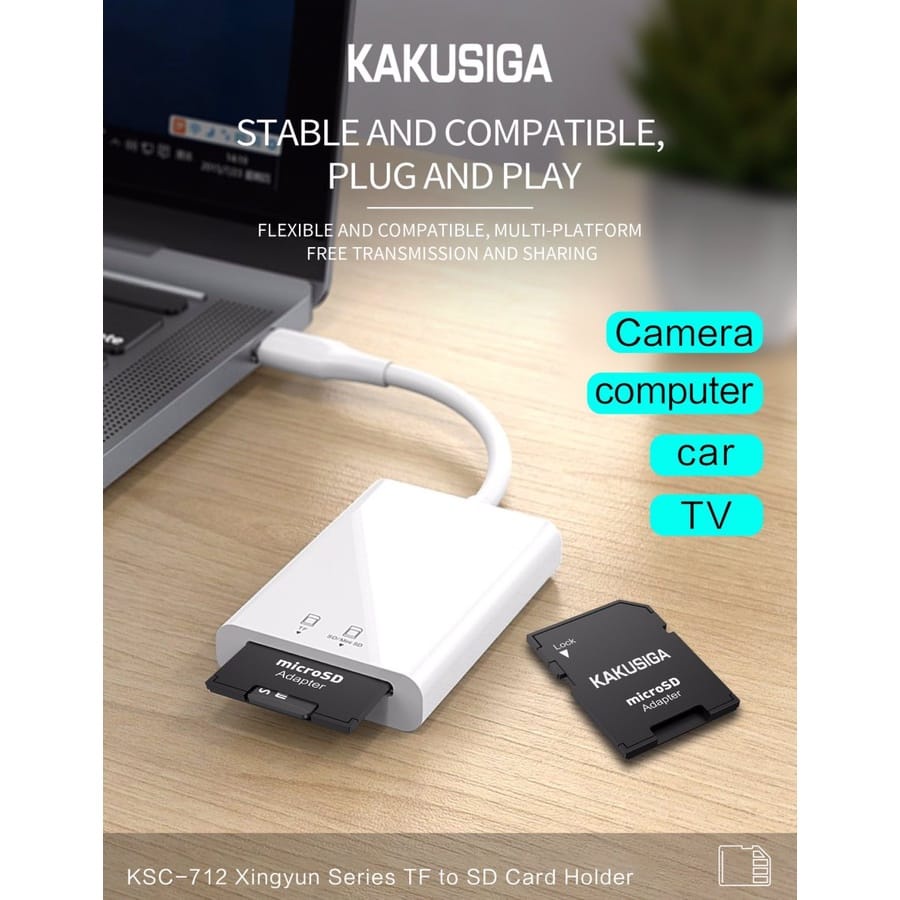 MEMORY ADAPTER / MICRO SD CARD READER RIGID ADAPTER KSC712
