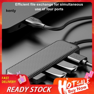 Kt* อะแดปเตอร์ฮับ Usb 3.0 4-in-1 4 พอร์ต ความเร็วสูง สําหรับแล็ปท็อป