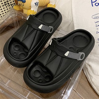 Mumais Slippers summer trend EVA stepping on excrement leisure home soft platform two sandals and slippers