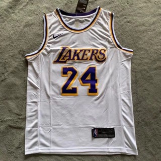 Kobe No. แฟชั่นคลาสสิก เสื้อกีฬาแขนสั้น ปักลาย Lakers Jersey แบบแห้งเร็ว จํานวน 24 ชิ้น 170649