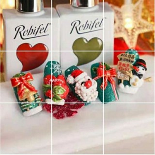 เจลมาเล็บ สีเจล เซตสีเจล สีเกาหลี Robifel 2 มี 96 สี (15 ml) สีพื้น เเคทอาย กากเพรช สีเรืองเเสงในที่มืด