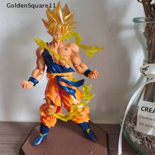 Goldensquare โมเดลฟิกเกอร์ อนิเมะดราก้อนบอล Son Goku Super Saiyan ขนาด 17 ซม.