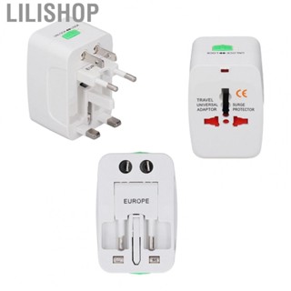 Lilishop Worldwide Universal Power Plug Adapter  110‑240V Overload Protection Worldwide Universal Conversion Plug  for Journey