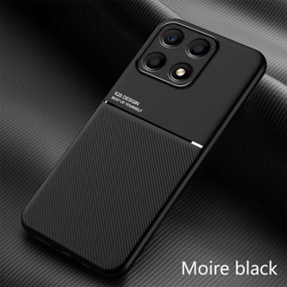เคสโทรศัพท์มือถือหนังนิ่ม ผิวด้าน หรูหรา สําหรับ Honor X8a