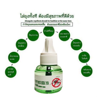 โคมไฟดักยุง ยากันยุง รีฟิล น้ำยาไล่ยุง น้ำยากันยุง แบบน้ำ 45ml เครื่องกันยุง ยากันยุงสำหรับเด็ก กันยุง