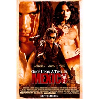 Once Upon a Time in Mexico 3 เพชฌฆาตกระสุนโลกันตร์ (2003) DVD หนัง มาสเตอร์ พากย์ไทย