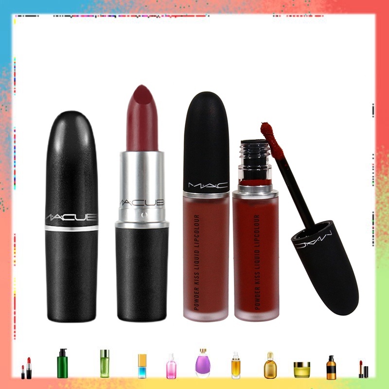 MAC COSMETICS Lipstick / MAC COSMETICS Powder Kiss Liquid Lip colour