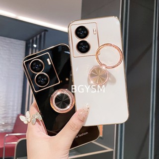 ใหม่ พร้อมส่ง เคสโทรศัพท์มือถือแฟชั่น แบบบางพิเศษ หรูหรา สําหรับ iQOO Z7x 5G Z7 5G 2023 IQOOZ7X5G