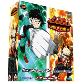 การ์ดเกม My Hero Academia Midoriya Izumi Midoriya Vs. Katsuki 2 Player Rival Deck | Trading Card Game For Adults And Teen | Target Age 14 Years Or Older | 2 People | Average Play Time 45 นาทีขึ้นไป | Jasco Games