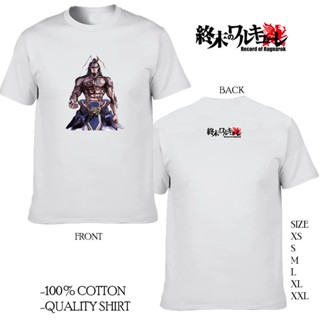 ย้อนยุคเสื้อยืดผ้าฝ้ายพรีเมี่ยม RECORD OF RAGNAROK LUBU SHIRT TRENDING ANIME Design Excellent Quality T-SHIRT (RR4)S-5XL