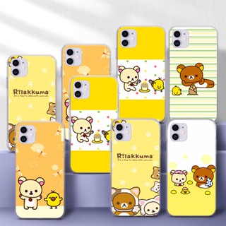 เคสโทรศัพท์มือถือ TPU ใส แบบนิ่ม ลาย 53AS rilakkuma สําหรับ Redmi 9 POWER 10 10A 10C K40 Poco M4 Pro A3