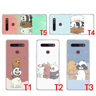 เคสโทรศัพท์มือถือแบบนิ่ม ใส ลาย we bare bears น่ารัก Y142 สําหรับ Infinix Hot 10St 10T X689C Note 7 X690 8 X692 X693 10 Pro X695