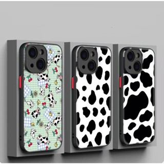 เคสโทรศัพท์มือถือแบบนิ่ม ลายการ์ตูนวัว 56A สําหรับ iPhone SE SE2 SE3 7 8 Plus XR XS Max 11 Pro Max