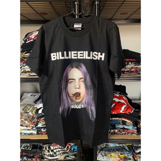 เสื้อยืด BILLIE EILISH เสื้อยืดวงร็อค บิลลิ ไอลิช เสื้อวง เสื้อยืด BILLI เสื้อวินเทจ