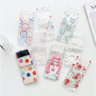 เคสโทรศัพท์มือถือแบบใส กันกระแทก ลายการ์ตูนอนิเมะ สําหรับ Samsung Galaxy Z Flip4 Z Flip3 Z Flip4 Z Flip3