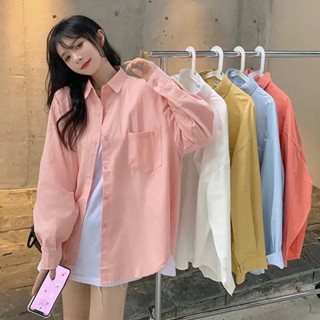 เสื้อแจ็กเก็ตแขนยาว ทรงหลวม ขนาดเล็ก สีชมพู แฟชั่นฤดูใบไม้ผลิ สําหรับผู้หญิง