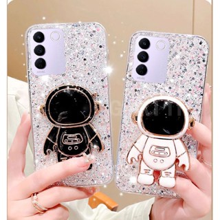 เคสโทรศัพท์มือถือ แบบนิ่ม ลายนักบินอวกาศ สําหรับ VIVO V27 5G V27E V25 V25E V23 V23E Y02 Y02S Y35 2022 Y22S Y22 VivoV27 VivoV27e