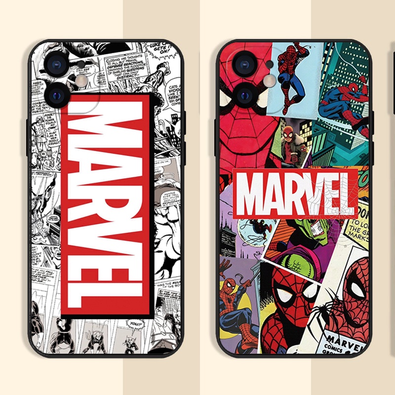 Marvel เคส Huawei Y6P เคส Huawei Y9 Prime 2019 Y8P Y9S Y9 2019 Y7 Prime 2019 Y7 2019 Y7A spider man 