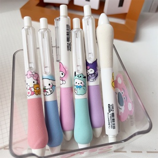 ปากกาเจล Sanrio น่ารัก 0.5 มม. สีดํา เครื่องเขียนนักเรียน