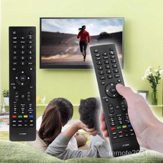 รีโมททีวี Toshiba smart ct-8068 มีปุ่ม Zin YouTube สวยงาม