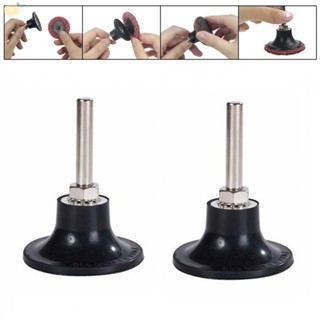 【VARSTR】2Pcs Disc Pad Holder 2Inch Quick Change Adapter Rotary Pad Holder 6mm-Shank