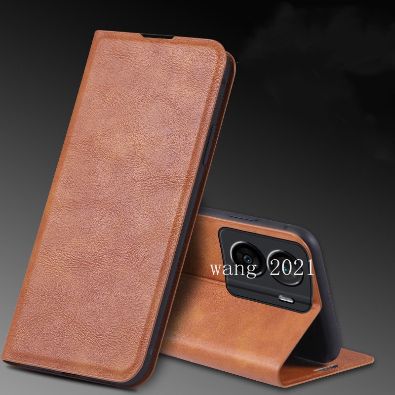 เคสโทรศัพท์หนังนิ่ม ฝาพับ พร้อมช่องใส่บัตร พับได้ สําหรับ VIVO IQOO Z7 Z7x VIVO V27e V27 Pro Y02A Y0