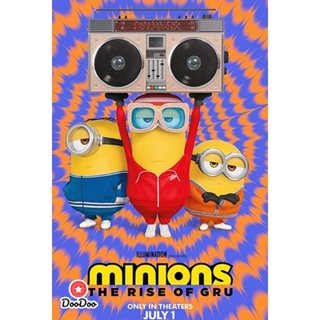 DVD Minions 2 The Rise of Gru (2022) มินเนี่ยน 2 เมื่อมินเนี่ยนเจอกรู (เสียง ไทย/อังกฤษ | ซับ ไทย/อังกฤษ) หนัง ดีวีดี