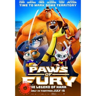 DVD Paws of Fury The Legend of Hank (2022) อุ้งเท้าพิโรธ ตำนานของแฮงค์ (เสียง อังกฤษ | ซับ ไทย/อังกฤษ) DVD