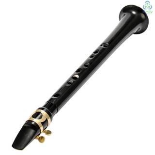 เครื่องดนตรีแซกโซโฟน C-Key Little Saxophone ขนาดเล็ก แบบพกพา พร้อมกระเป๋าเก็บ [19] [มาใหม่]