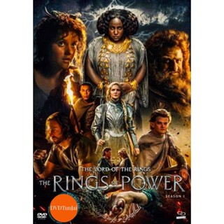 หนังแผ่น DVD The Lord of the Rings The Rings of Power (2022) Season 1 เดอะลอร์ดออฟเดอะริงส์ แหวนแห่งอำนาจ ปี 1 (8 ตอนจบ)