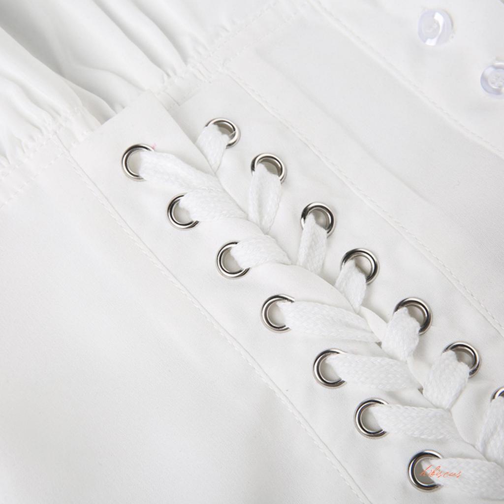 Hibiscus- เสื้อยืด คอกลม แขนเคป ผูกเชือกด้านหน้า พิมพ์ลายลูกไม้ สําหรับผู้หญิง - รูปที่ 7