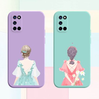 เคส OPPO A92 เคสโทรศัพท์ ซิลิโคนเหลว เคสนิ่ม CSF_A