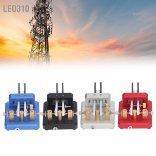 Leo310 คีย์รหัสมอร์ส Double Paddle Automatic CW Shortwave Telegram Tapper สำหรับการฝึก